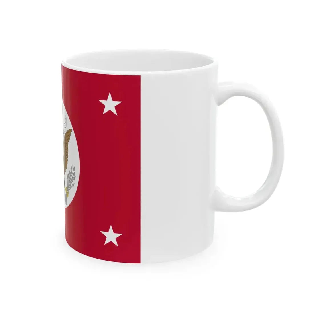 Flag of the United States Assistant Secretary of State (United States) White Coffee Mug - Go Mug Yourself