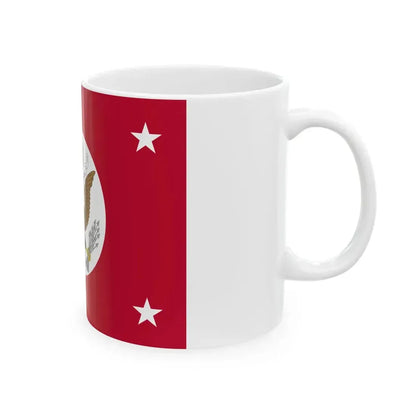 Flag of the United States Assistant Secretary of State (United States) White Coffee Mug - Go Mug Yourself