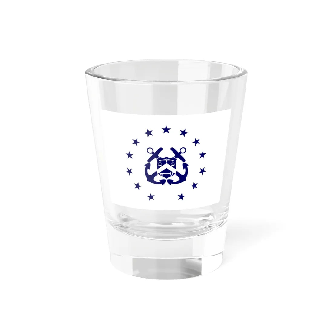 Flag of the United States Assistant Secretary of the Treasury (United States) Shot Glass 1.5oz 1.5oz - Go Mug Yourself