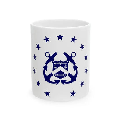 Flag of the United States Assistant Secretary of the Treasury (United States) White Coffee Mug 11oz - Go Mug Yourself