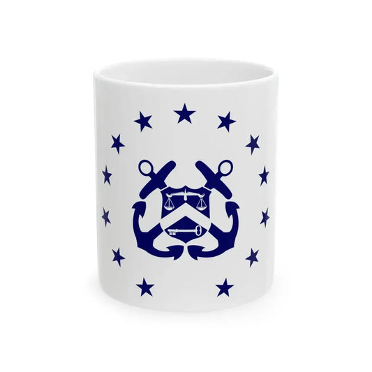 Flag of the United States Assistant Secretary of the Treasury (United States) White Coffee Mug 11oz - Go Mug Yourself
