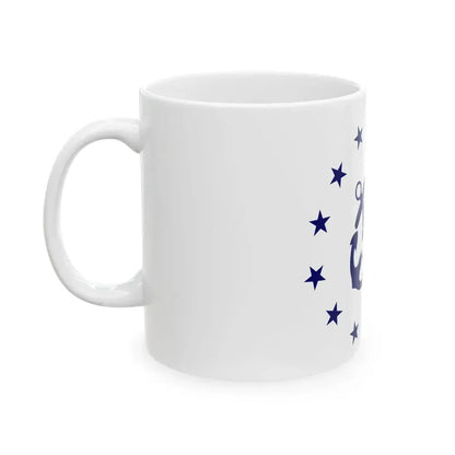 Flag of the United States Assistant Secretary of the Treasury (United States) White Coffee Mug - Go Mug Yourself