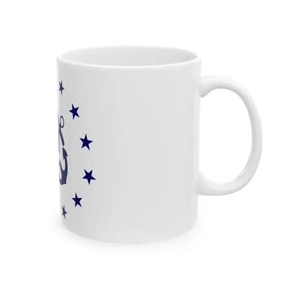 Flag of the United States Assistant Secretary of the Treasury (United States) White Coffee Mug - Go Mug Yourself