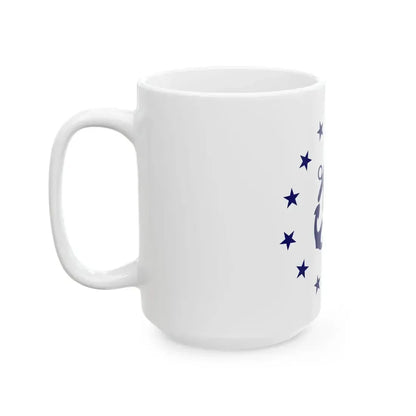 Flag of the United States Assistant Secretary of the Treasury (United States) White Coffee Mug - Go Mug Yourself