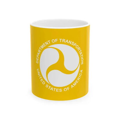 Flag of the United States Assistant Secretary of Transportation (United States) White Coffee Mug 11oz - Go Mug Yourself