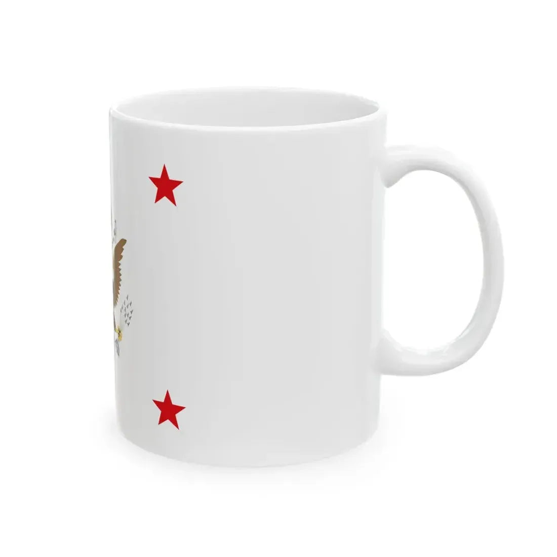Flag of the United States Assistant Secretary of War (United States) White Coffee Mug - Go Mug Yourself