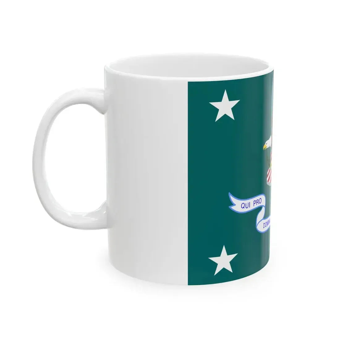Flag of the United States Associate Attorney General (United States) White Coffee Mug - Go Mug Yourself