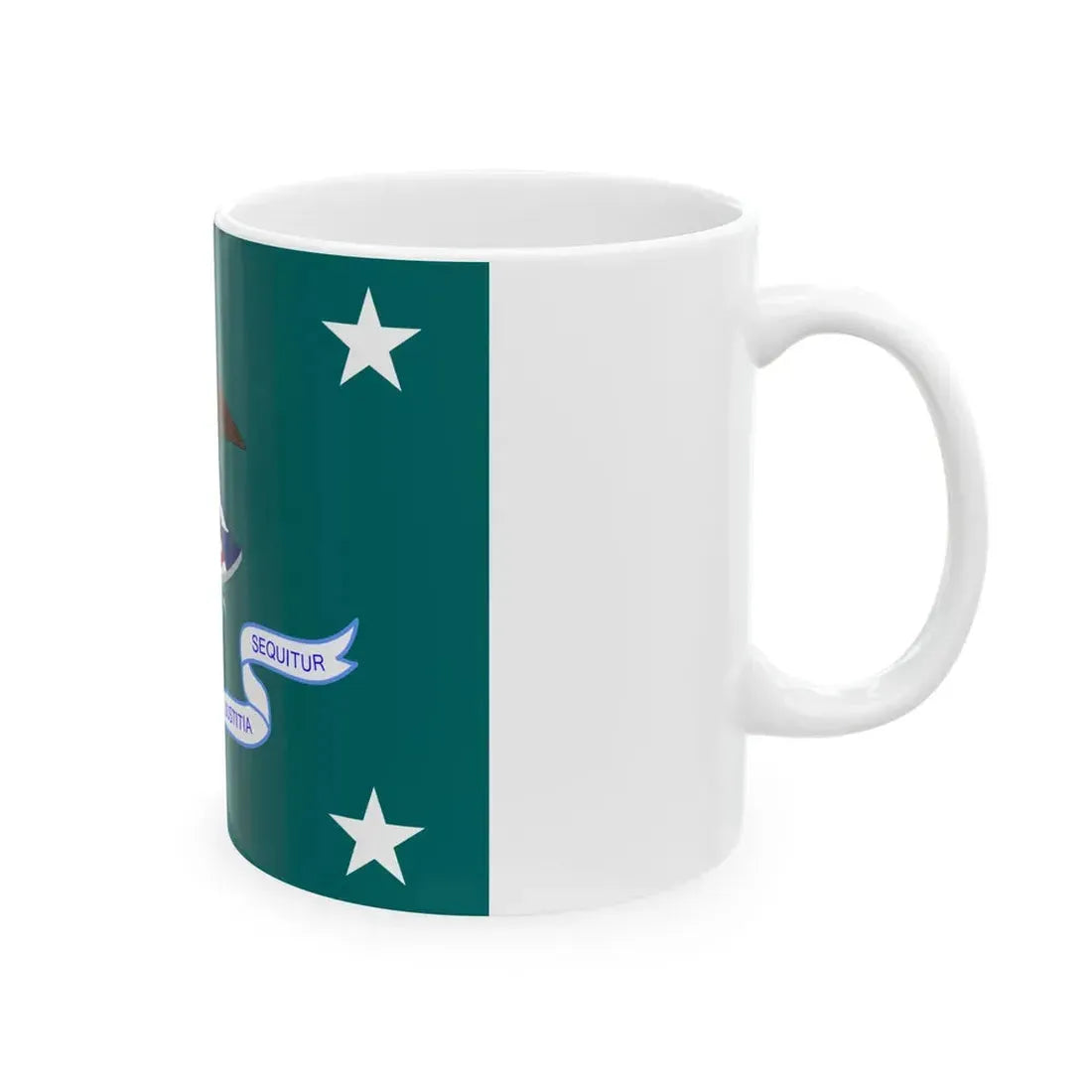 Flag of the United States Associate Attorney General (United States) White Coffee Mug - Go Mug Yourself