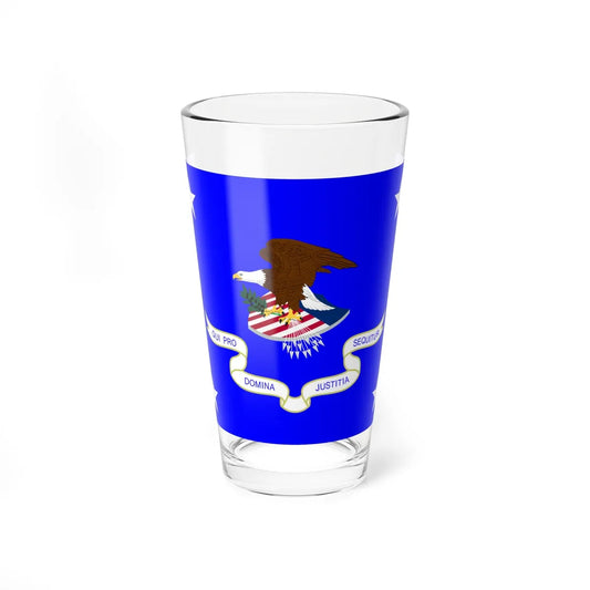 Flag of the United States Attorney General (United States) Pint Glass 16oz 16oz - Go Mug Yourself