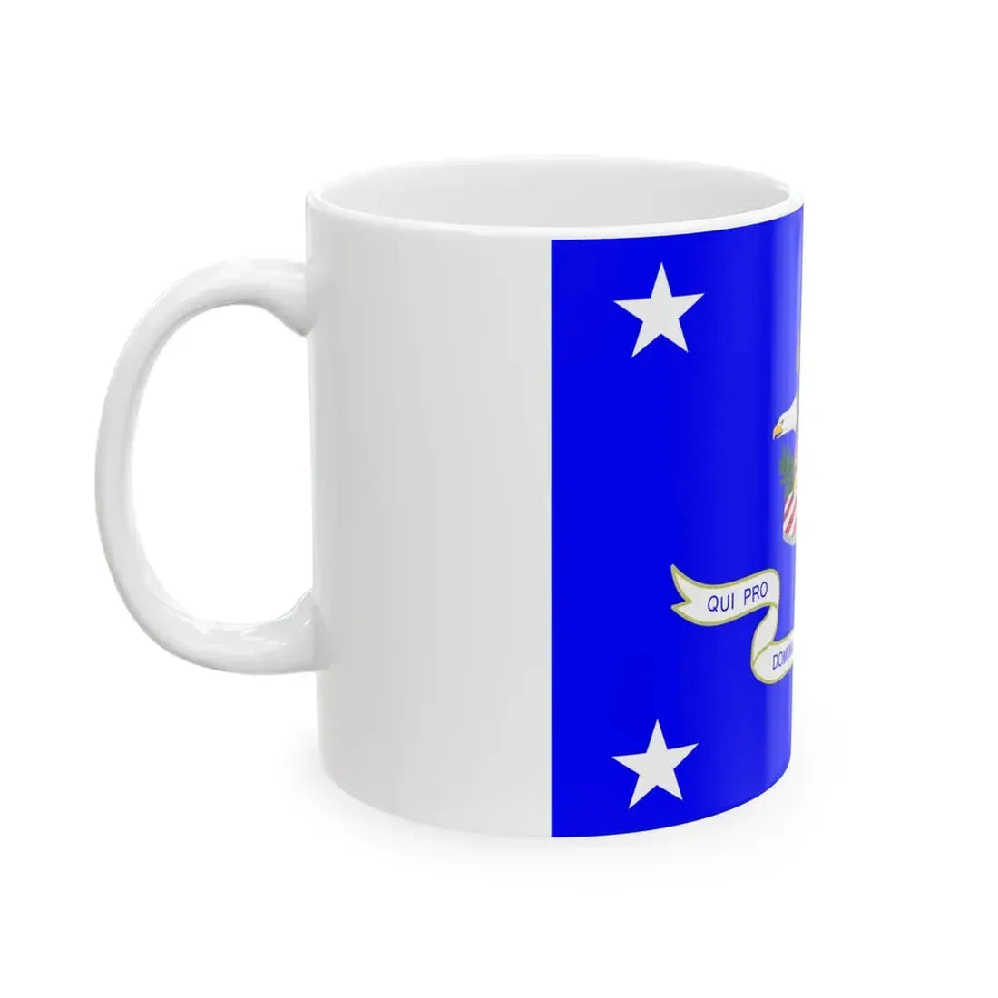 Flag of the United States Attorney General (United States) White Coffee Mug - Go Mug Yourself