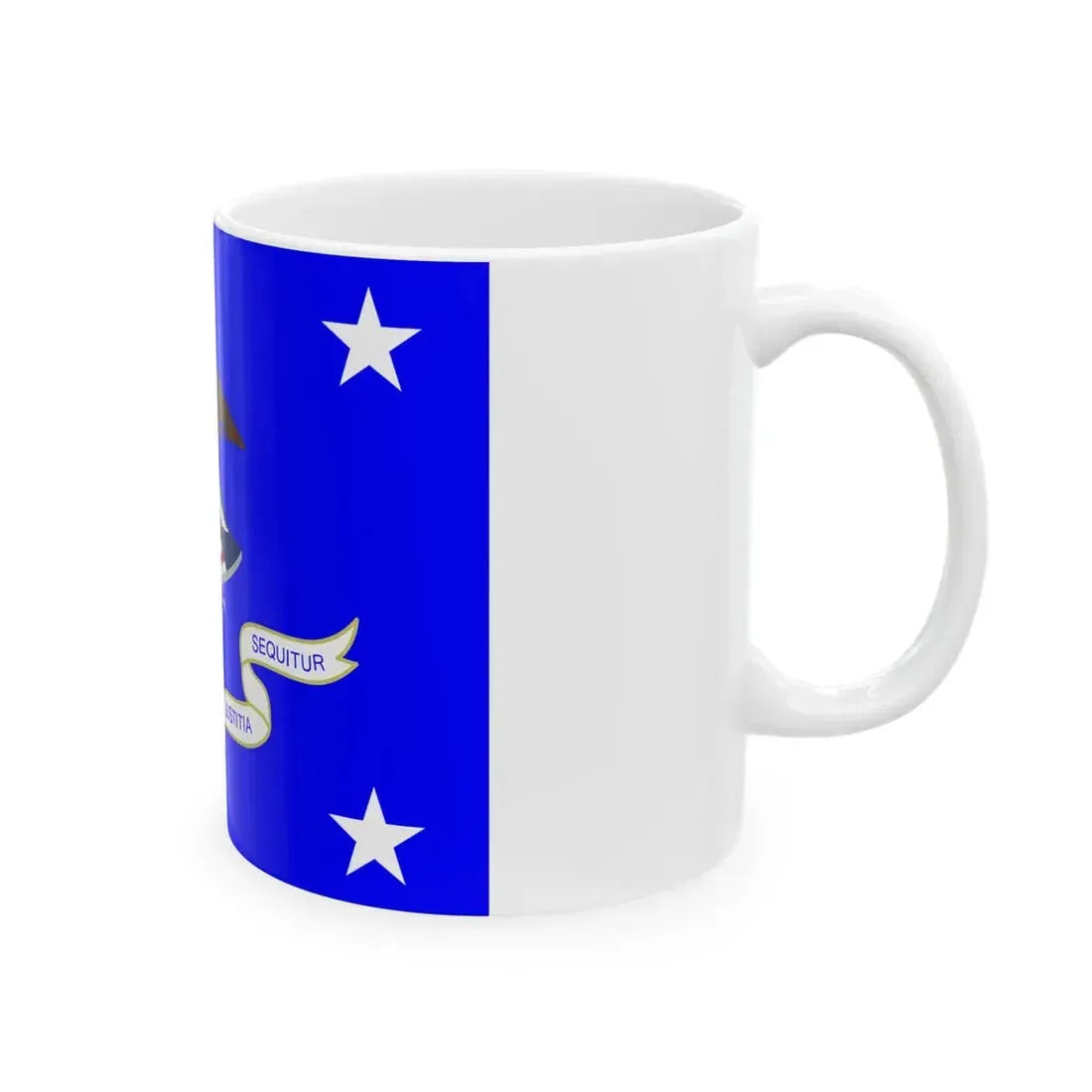 Flag of the United States Attorney General (United States) White Coffee Mug - Go Mug Yourself