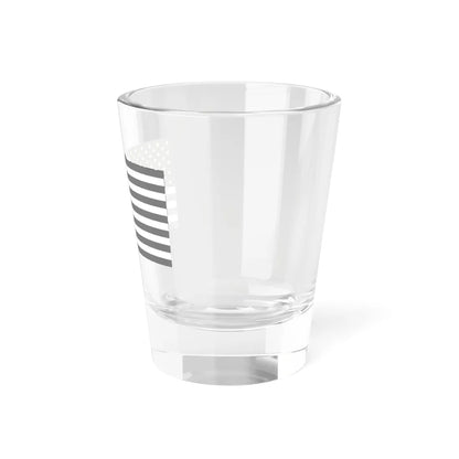 Flag of the United States black and white variant 2 (United States) Shot Glass 1.5oz - Go Mug Yourself