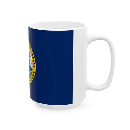 Flag of the United States Bureau of Indian Affairs (United States) White Coffee Mug - Go Mug Yourself