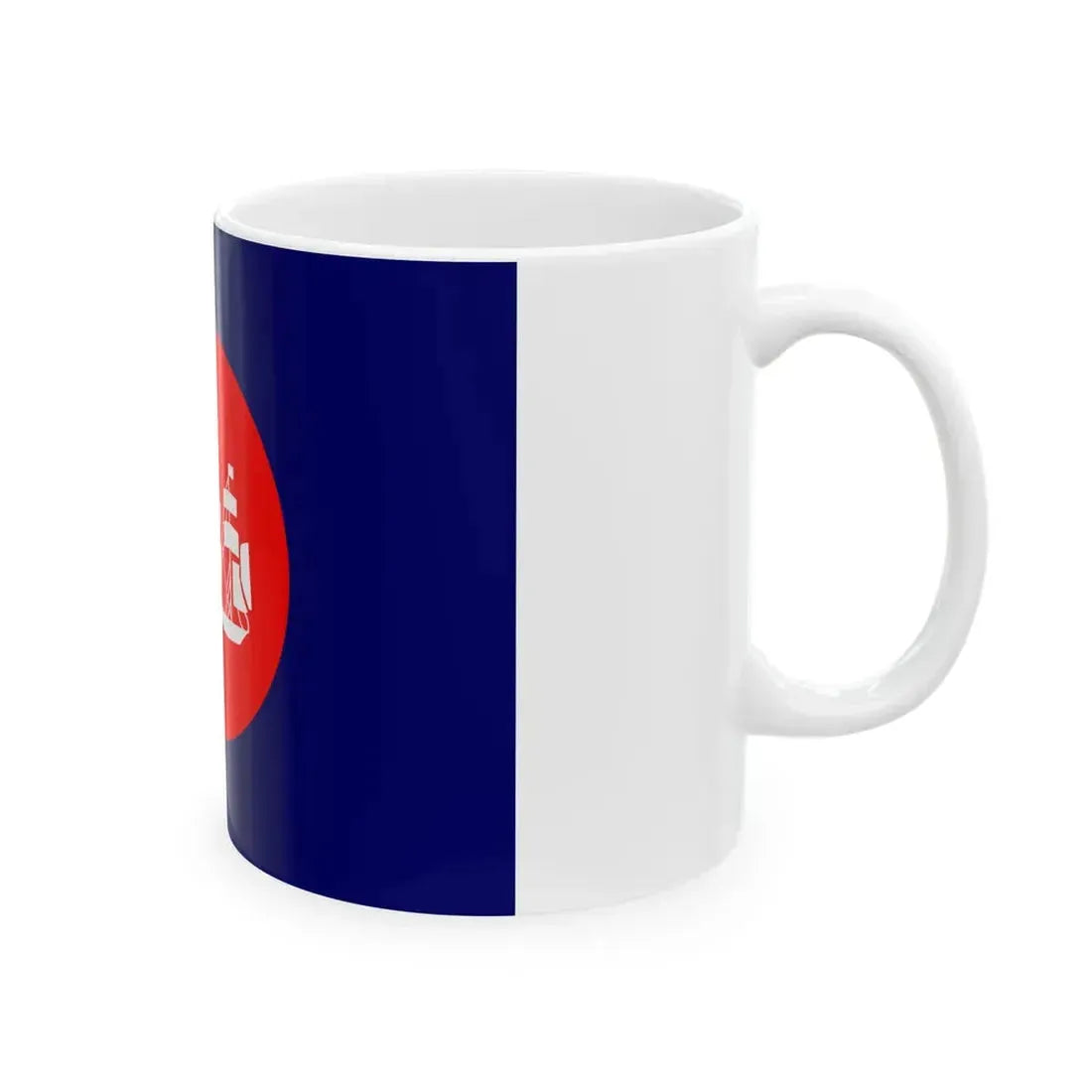 Flag of the United States Bureau of Navigation (United States) White Coffee Mug - Go Mug Yourself