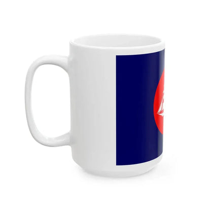 Flag of the United States Bureau of Navigation (United States) White Coffee Mug - Go Mug Yourself