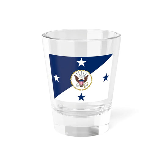 Flag of the United States Chief of Naval Operations (United States) Shot Glass 1.5oz 1.5oz - Go Mug Yourself