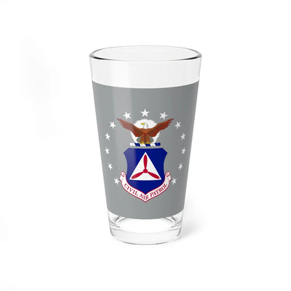 Flag of the United States Civil Air Patrol (United States) Pint Glass 16oz 16oz - Go Mug Yourself