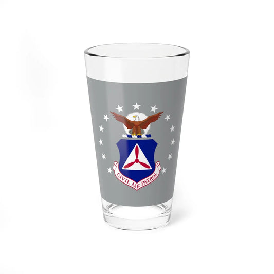 Flag of the United States Civil Air Patrol (United States) Pint Glass 16oz 16oz - Go Mug Yourself