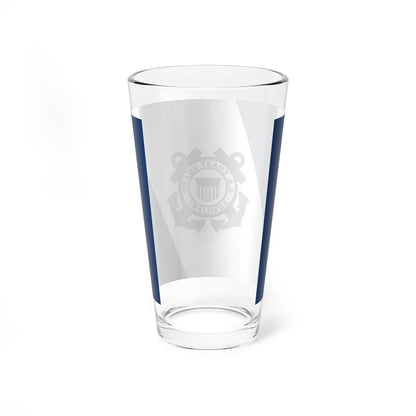 Flag of the United States Coast Guard Auxiliary (United States) Pint Glass 16oz - Go Mug Yourself