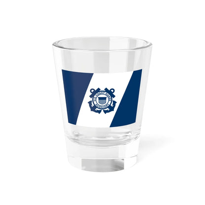 Flag of the United States Coast Guard Auxiliary (United States) Shot Glass 1.5oz 1.5oz - Go Mug Yourself