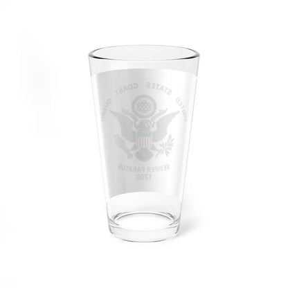 Flag of the United States Coast Guard (United States) Pint Glass 16oz - Go Mug Yourself