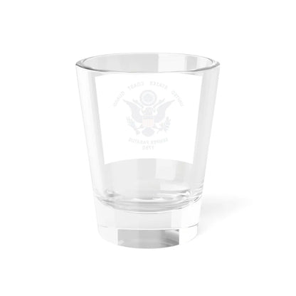 Flag of the United States Coast Guard (United States) Shot Glass 1.5oz - Go Mug Yourself