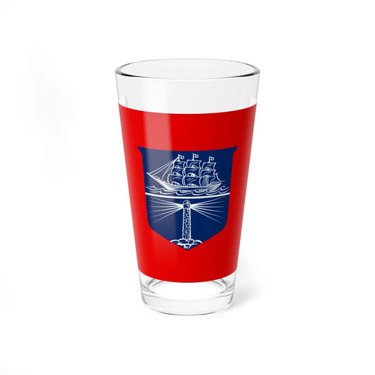 Flag of the United States Department of Commerce rank III (United States) Pint Glass 16oz 16oz - Go Mug Yourself