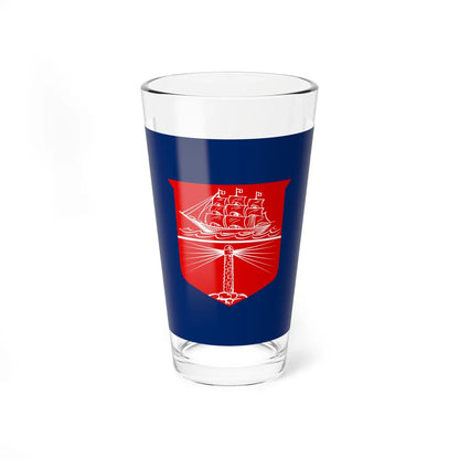Flag of the United States Department of Commerce rank IIII (United States) Pint Glass 16oz 16oz - Go Mug Yourself