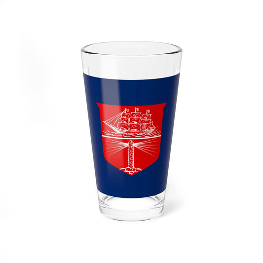 Flag of the United States Department of Commerce rank IIII (United States) Pint Glass 16oz 16oz - Go Mug Yourself