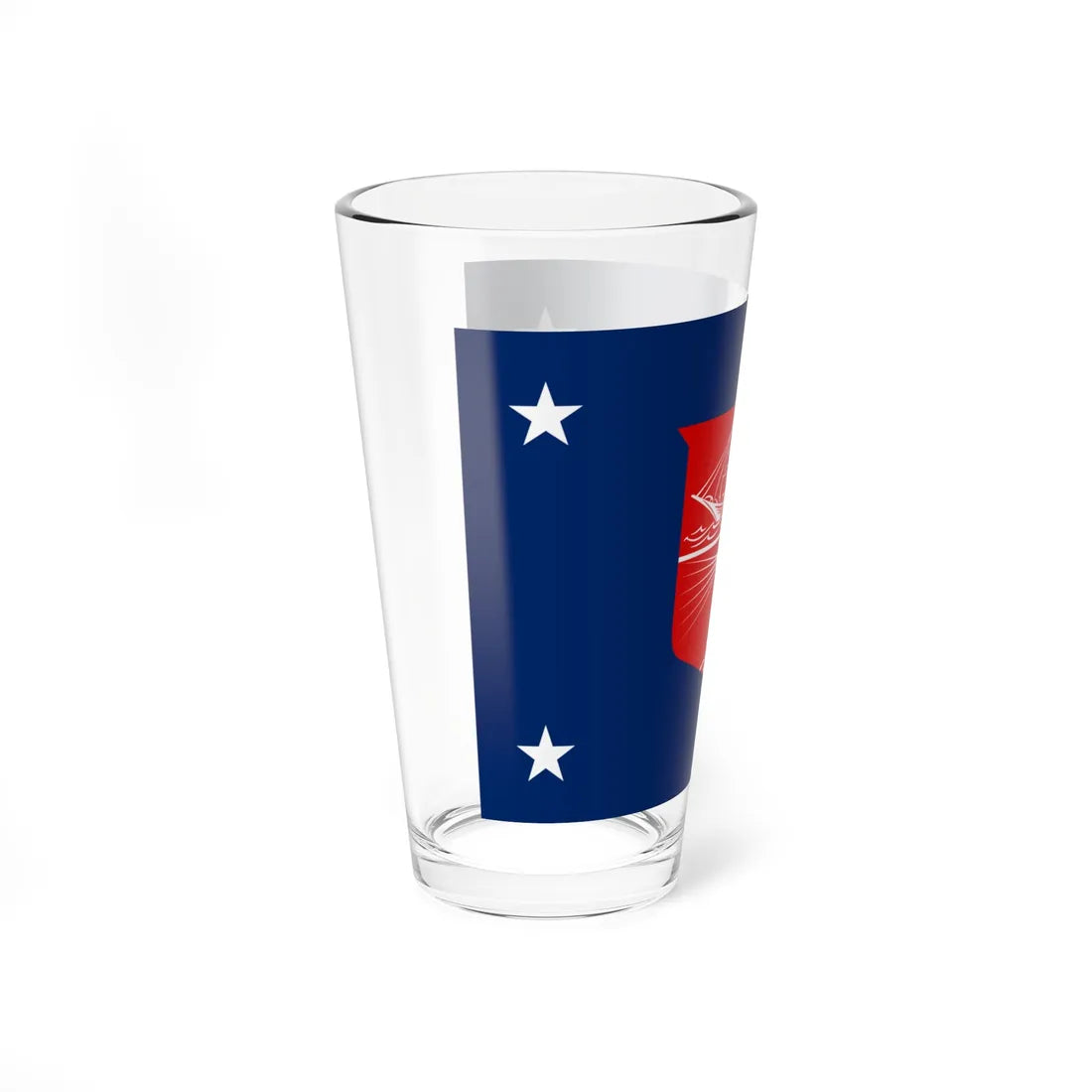 Flag of the United States Department of Commerce rank IIII (United States) Pint Glass 16oz - Go Mug Yourself