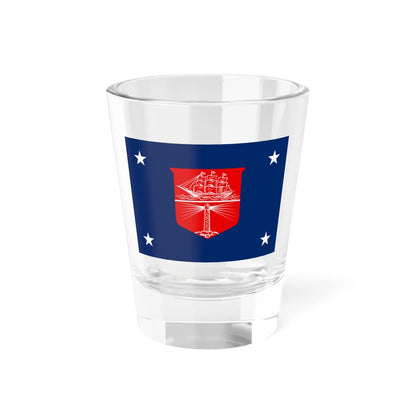 Flag of the United States Department of Commerce rank IIII (United States) Shot Glass 1.5oz 1.5oz - Go Mug Yourself
