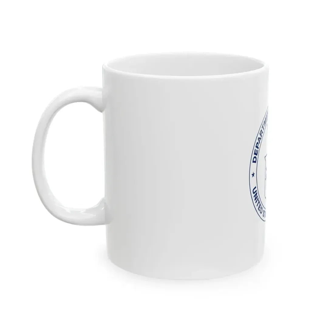 Flag of the United States Department of Commerce (United States) White Coffee Mug - Go Mug Yourself
