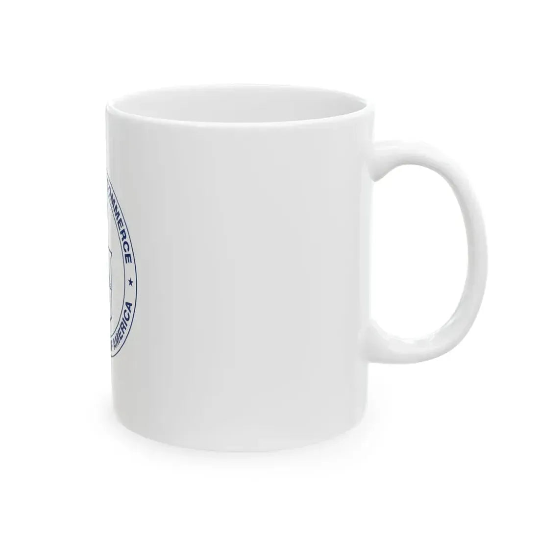 Flag of the United States Department of Commerce (United States) White Coffee Mug - Go Mug Yourself