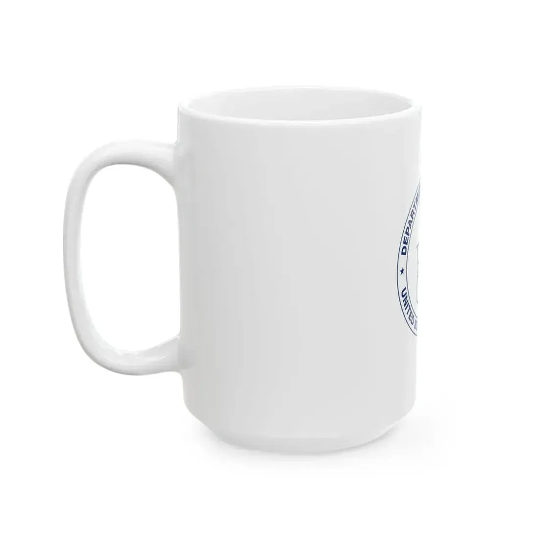 Flag of the United States Department of Commerce (United States) White Coffee Mug - Go Mug Yourself