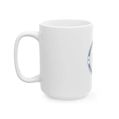 Flag of the United States Department of Commerce (United States) White Coffee Mug - Go Mug Yourself