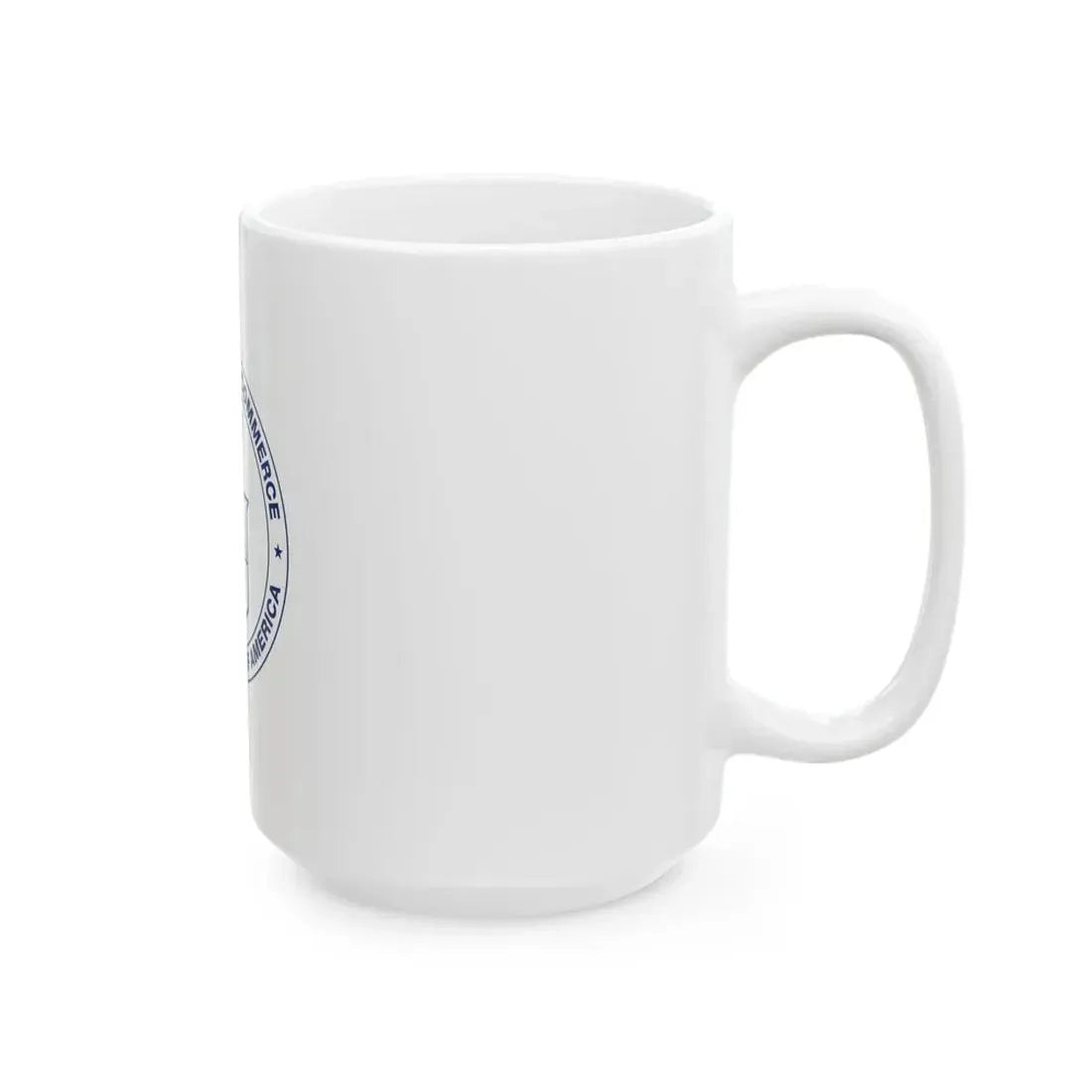 Flag of the United States Department of Commerce (United States) White Coffee Mug - Go Mug Yourself