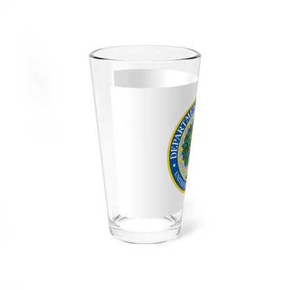 Flag of the United States Department of Education (United States) Pint Glass 16oz - Go Mug Yourself