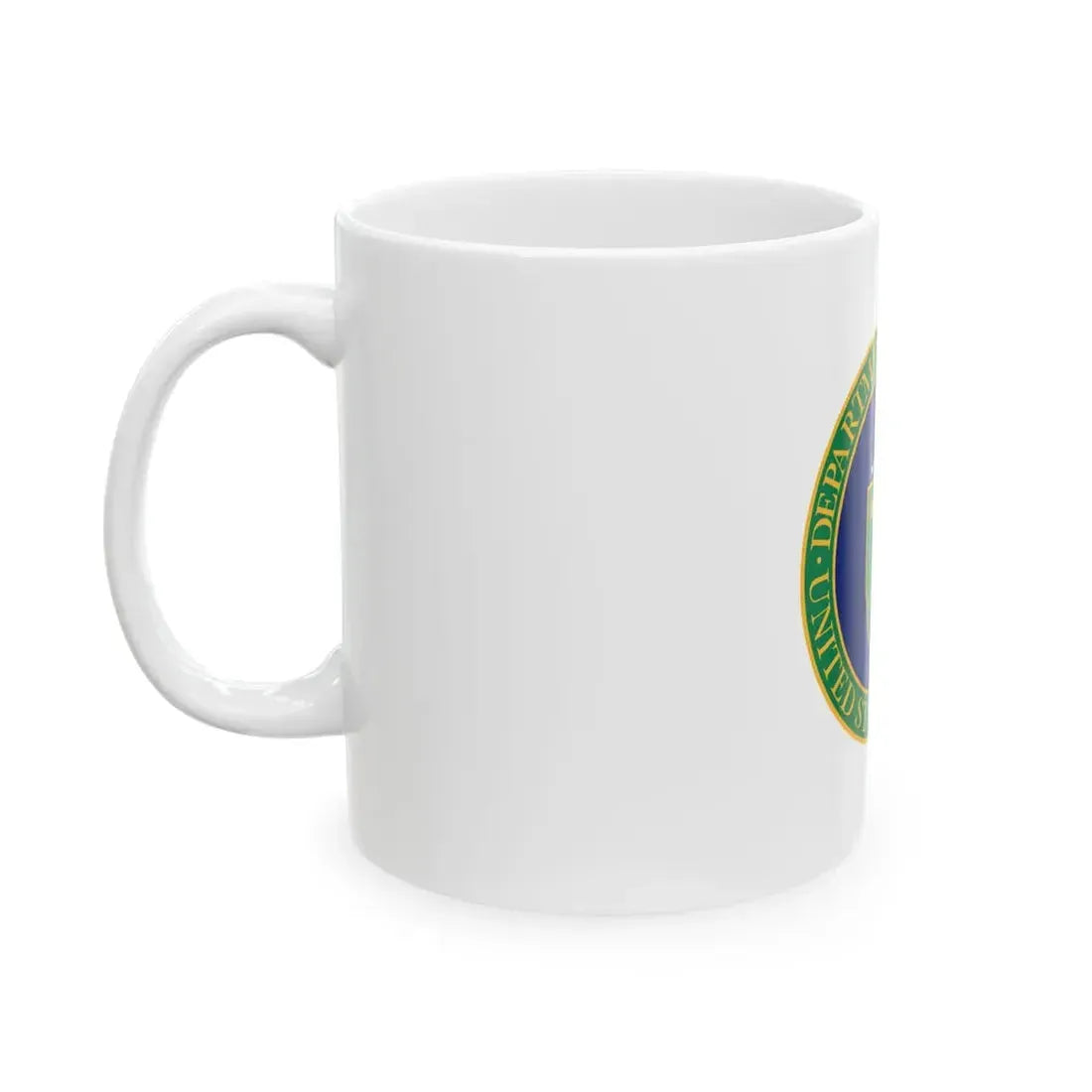 Flag of the United States Department of Energy (United States) White Coffee Mug - Go Mug Yourself