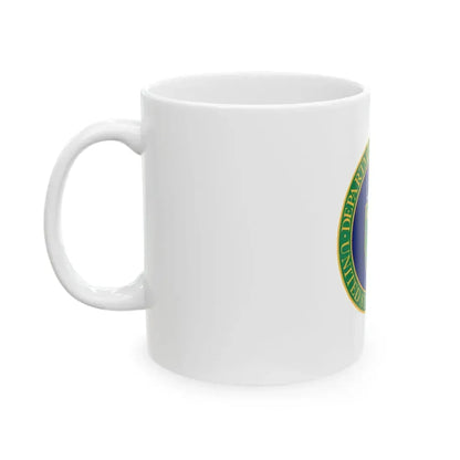Flag of the United States Department of Energy (United States) White Coffee Mug - Go Mug Yourself