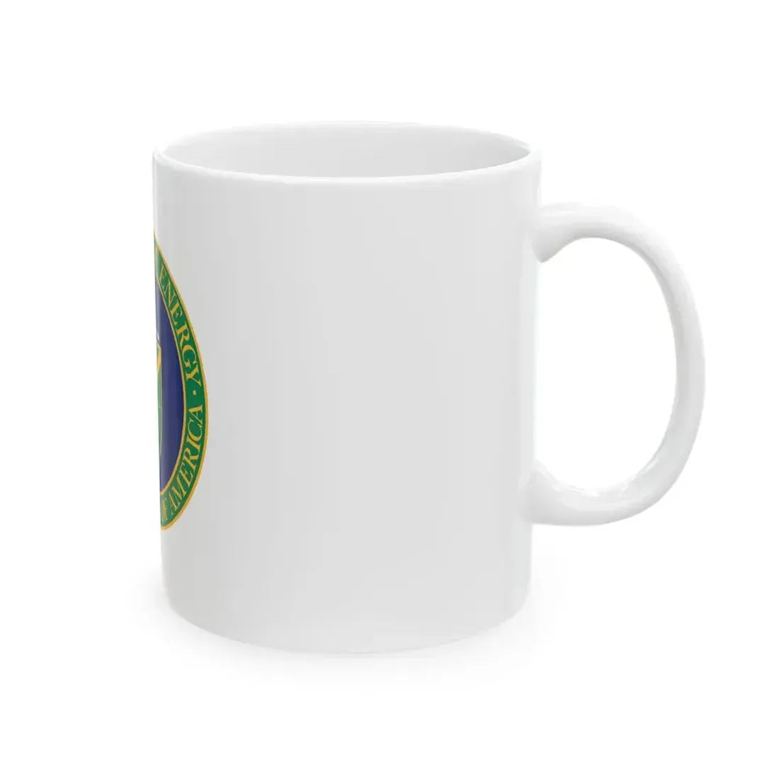Flag of the United States Department of Energy (United States) White Coffee Mug - Go Mug Yourself