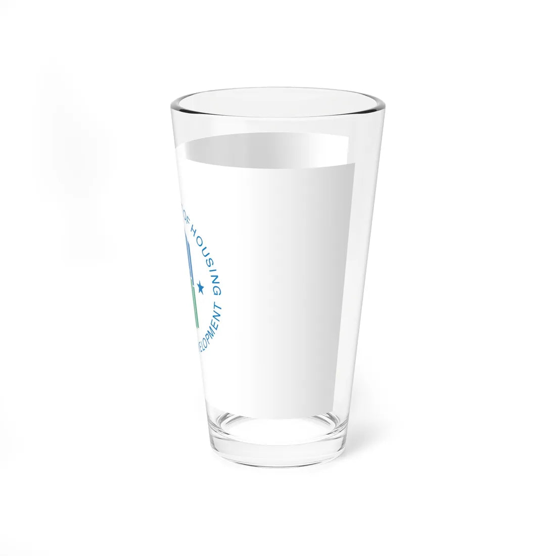 Flag of the United States Department of Housing and Urban Development (United States) Pint Glass 16oz - Go Mug Yourself