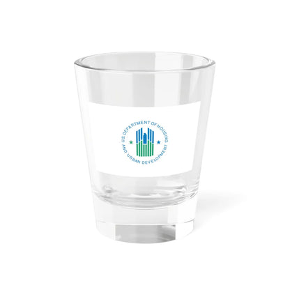 Flag of the United States Department of Housing and Urban Development (United States) Shot Glass 1.5oz 1.5oz - Go Mug Yourself