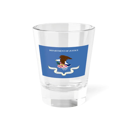 Flag of the United States Department of Justice (United States) Shot Glass 1.5oz 1.5oz - Go Mug Yourself