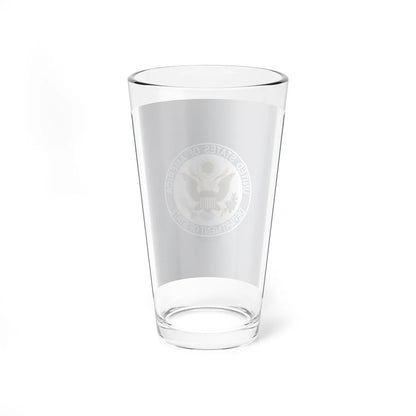 Flag of the United States Department of State (United States) Pint Glass 16oz - Go Mug Yourself