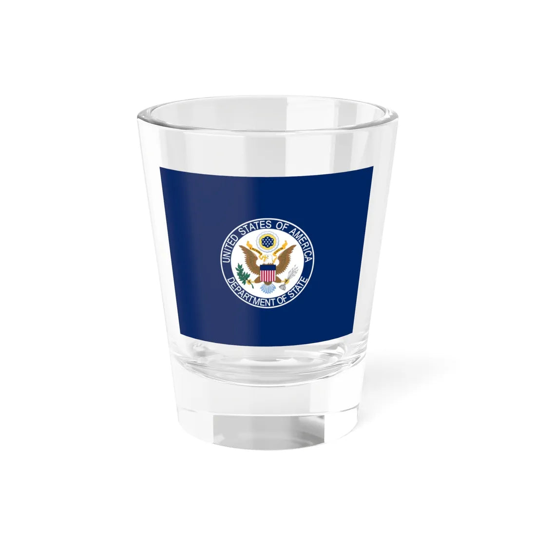 Flag of the United States Department of State (United States) Shot Glass 1.5oz 1.5oz - Go Mug Yourself