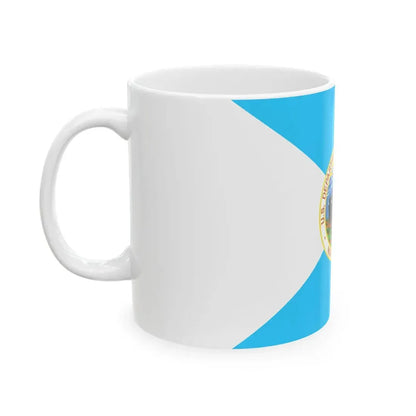 Flag of the United States Department of the Interior (United States) White Coffee Mug - Go Mug Yourself