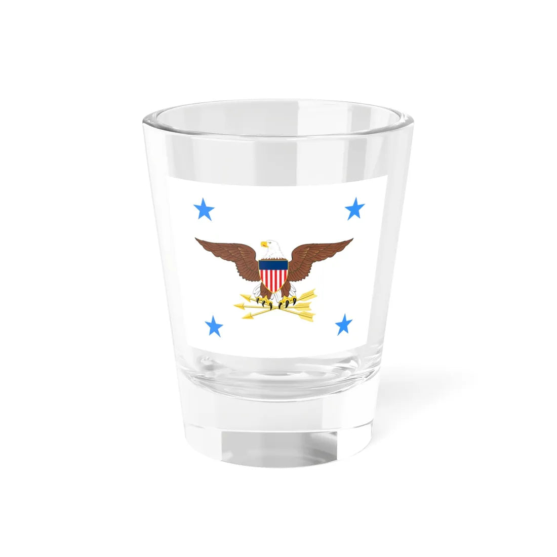 Flag of the United States Deputy Secretary of Defense (United States) Shot Glass 1.5oz 1.5oz - Go Mug Yourself