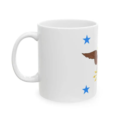 Flag of the United States Deputy Secretary of Defense (United States) White Coffee Mug - Go Mug Yourself