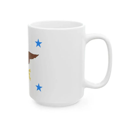 Flag of the United States Deputy Secretary of Defense (United States) White Coffee Mug - Go Mug Yourself