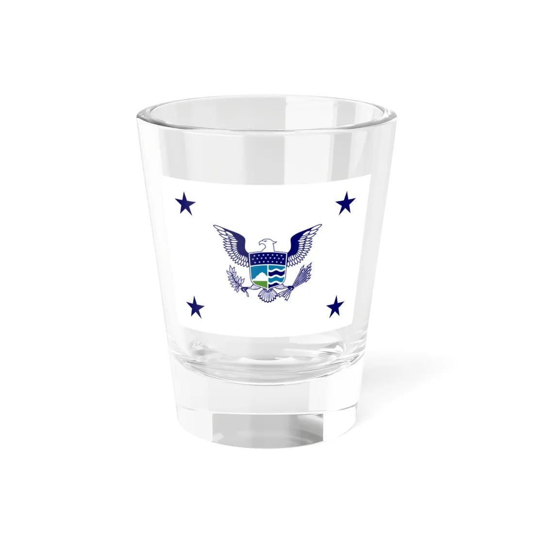 Flag of the United States Deputy Secretary of Homeland Security (United States) Shot Glass 1.5oz 1.5oz - Go Mug Yourself